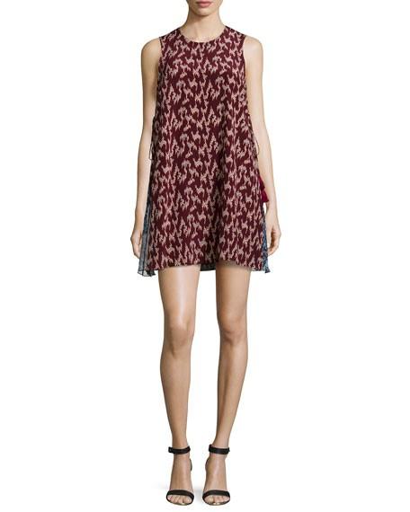 Elizabeth and James Ikat Print Dayne Dress