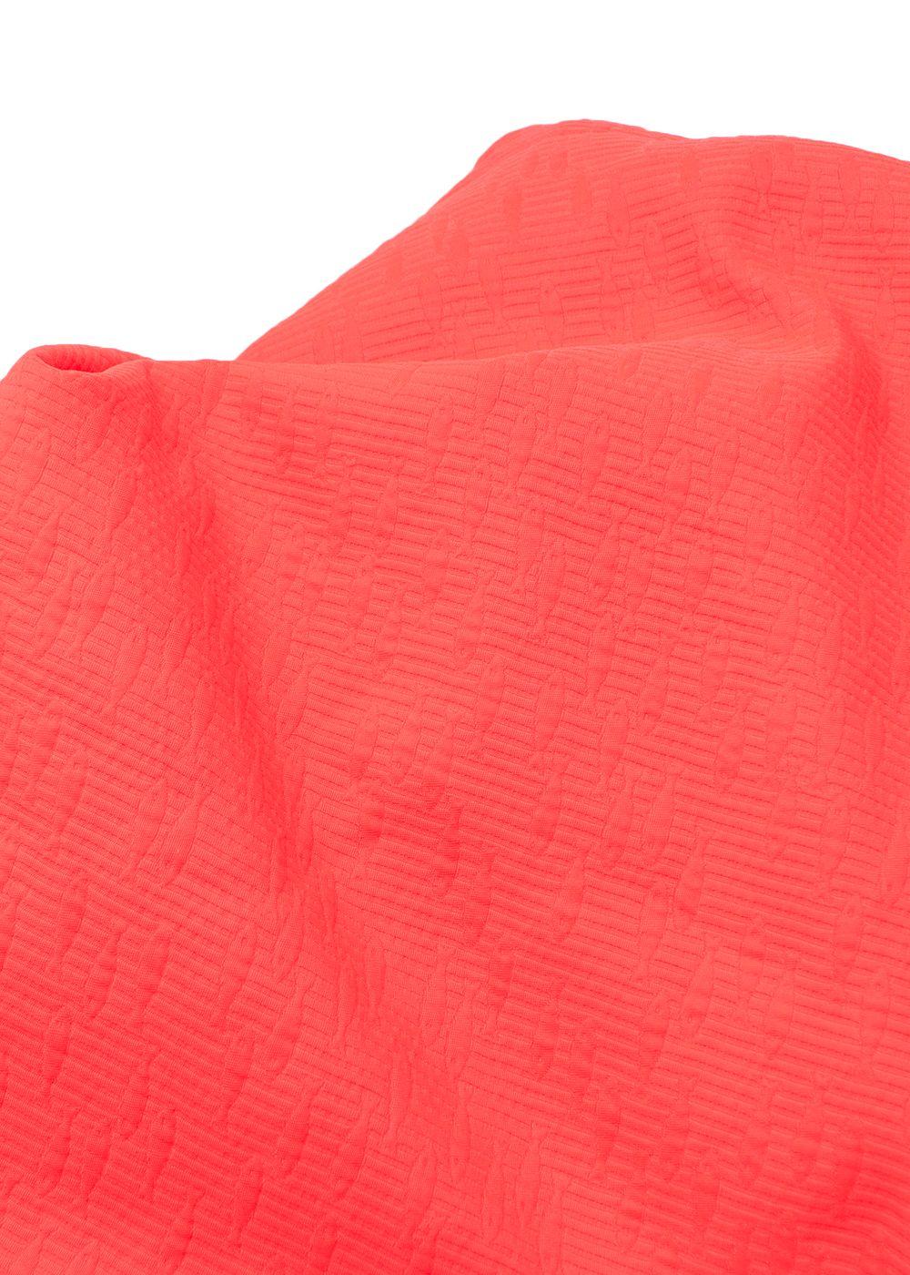 Kids 8Y Coral Textured Dress