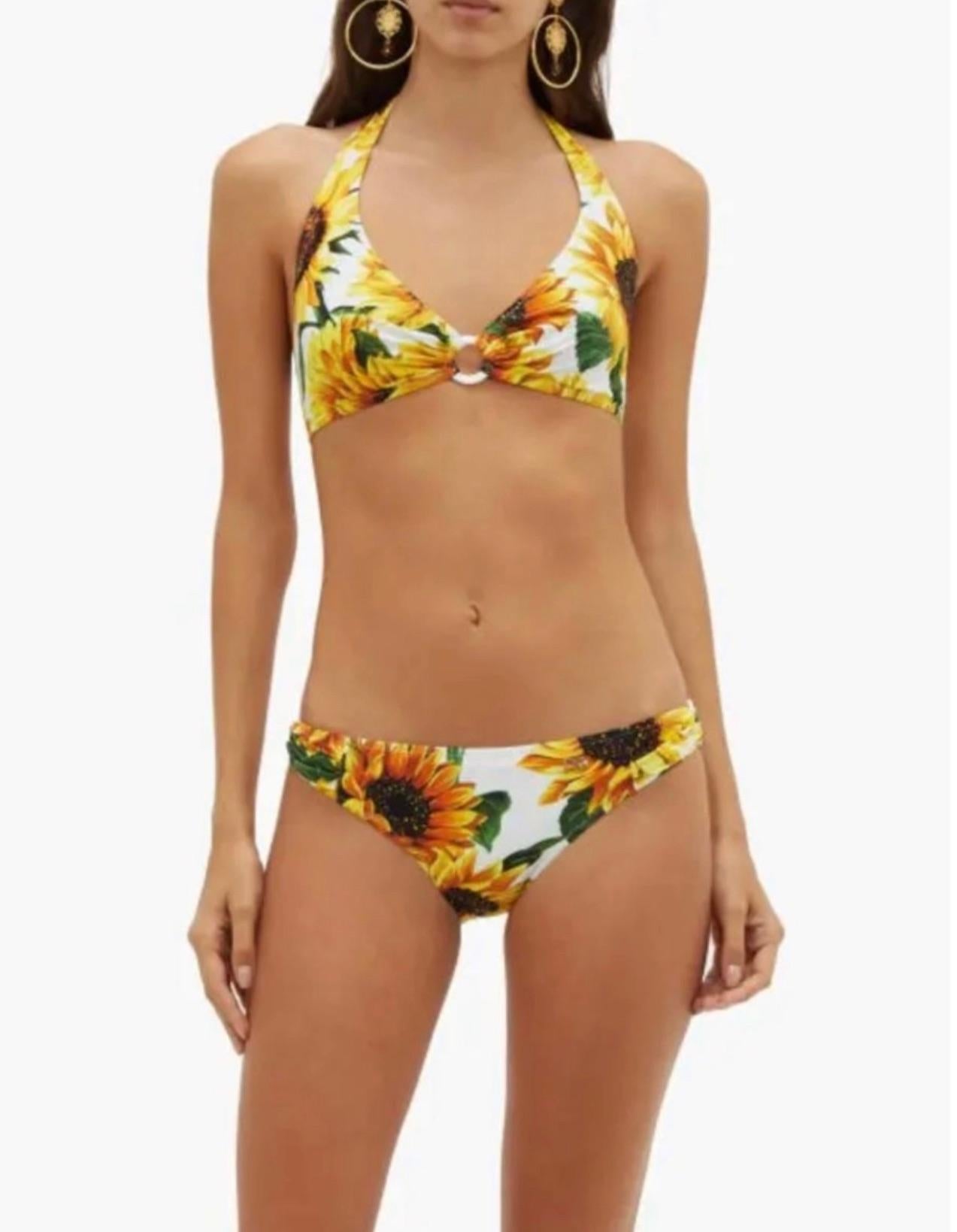Yellow Sunflower Bikini