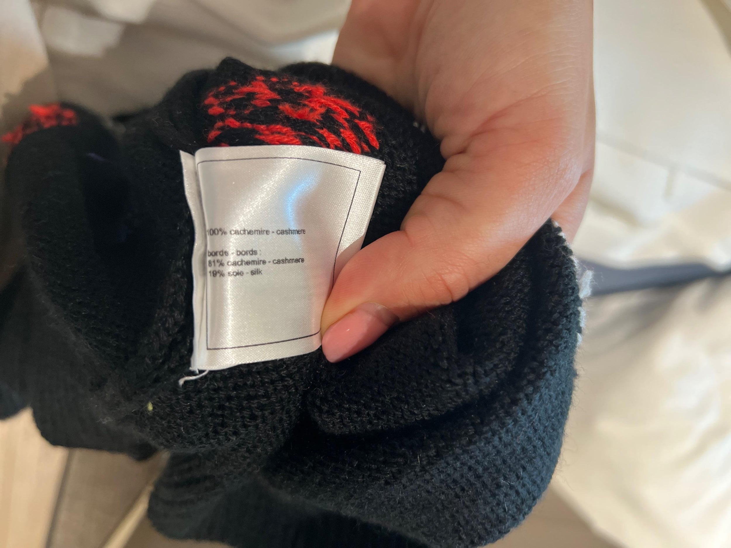 Coco Neige Cashmere Intarsia Jumper
