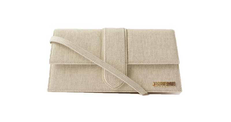 Beige Le Bambino Long Shoulder Bag