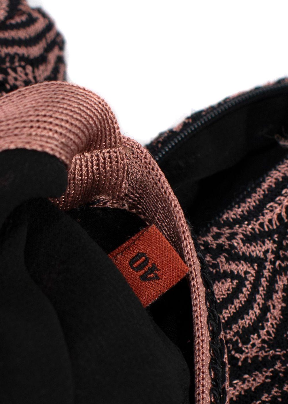 Missoni Patterned Knit Mini Dress