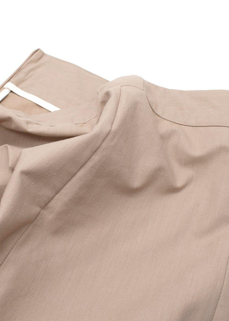 Caes Beige Midi Skirt