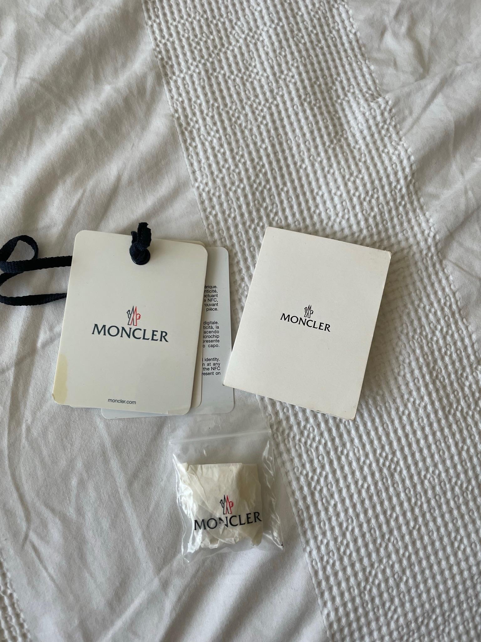 Moncler Black Down Puffer Coat