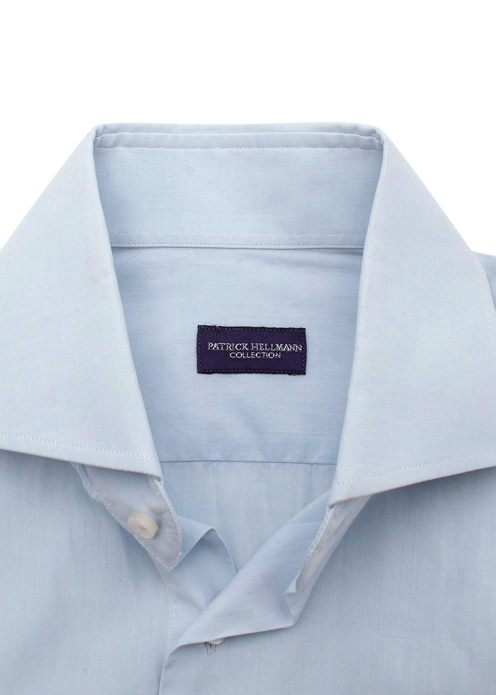 Pale Blue Cotton Shirt