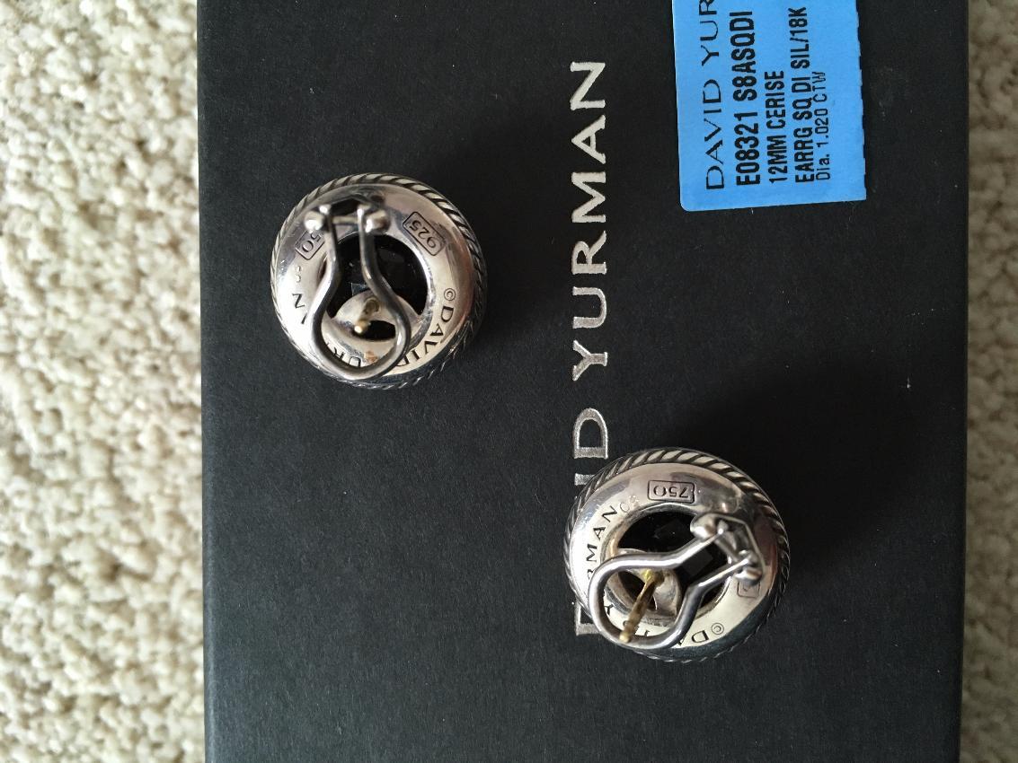 David Yurman Citrine Earrings