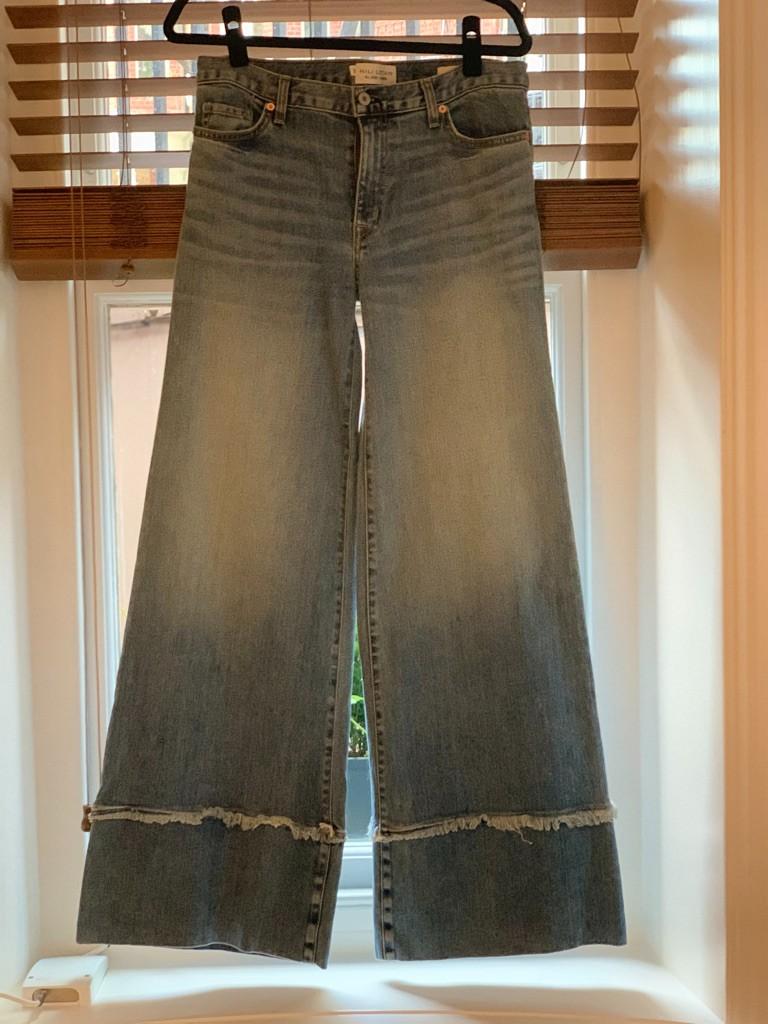 Nili Lotan Wide Leg Savina Jeans