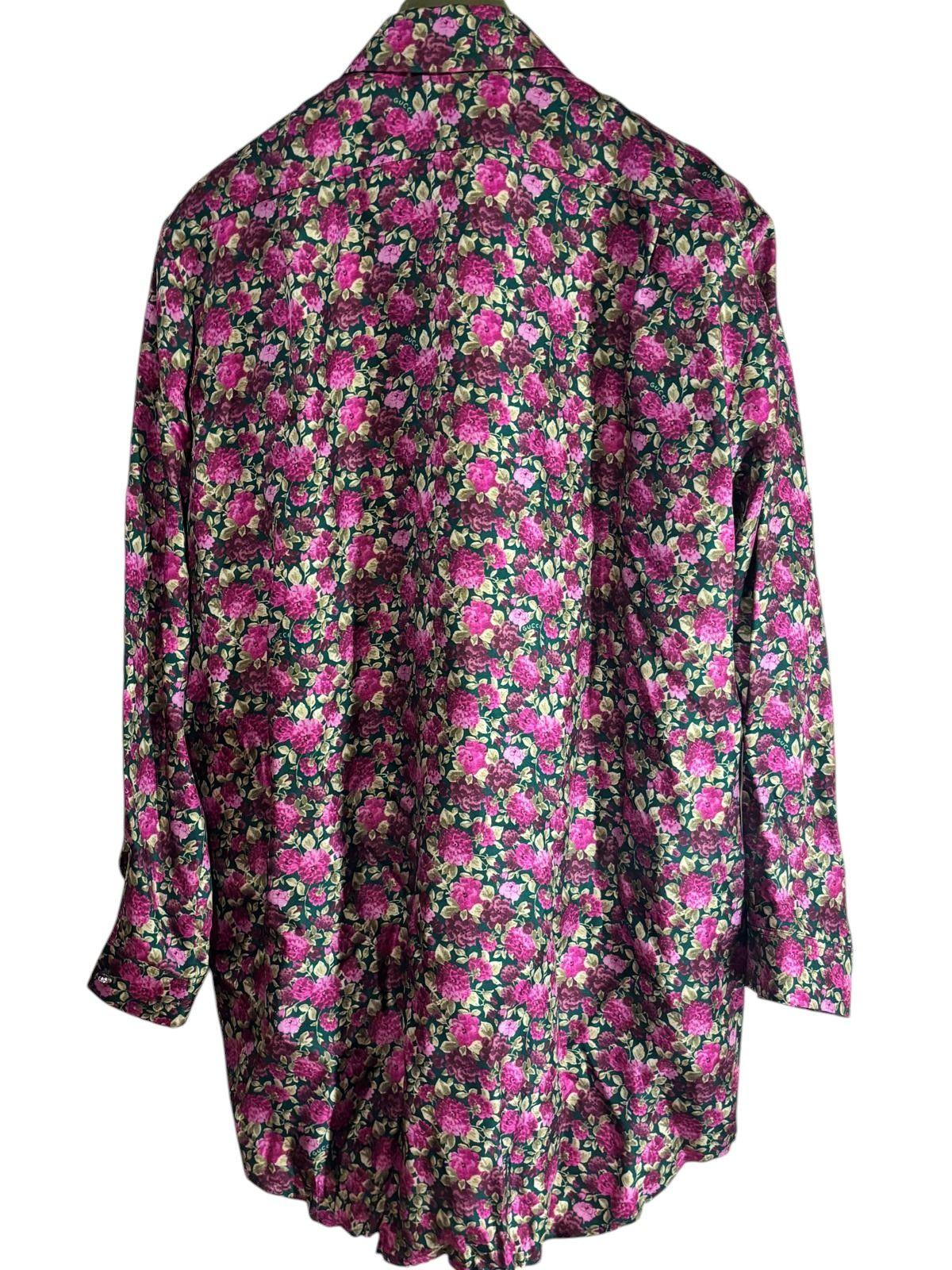 Gucci Floral Silk Shirt