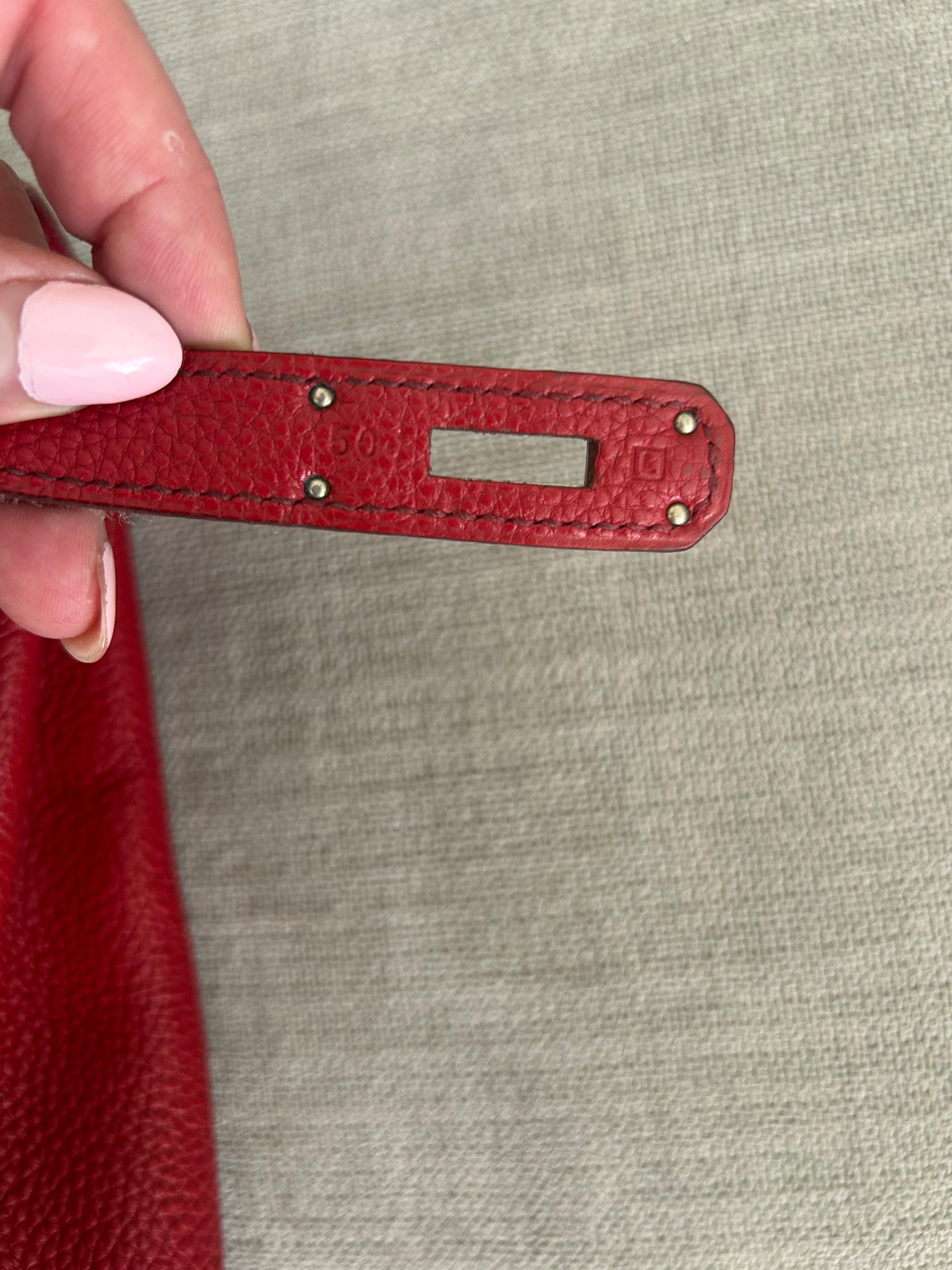 Hermes Rouge Garance Kelly 32cms