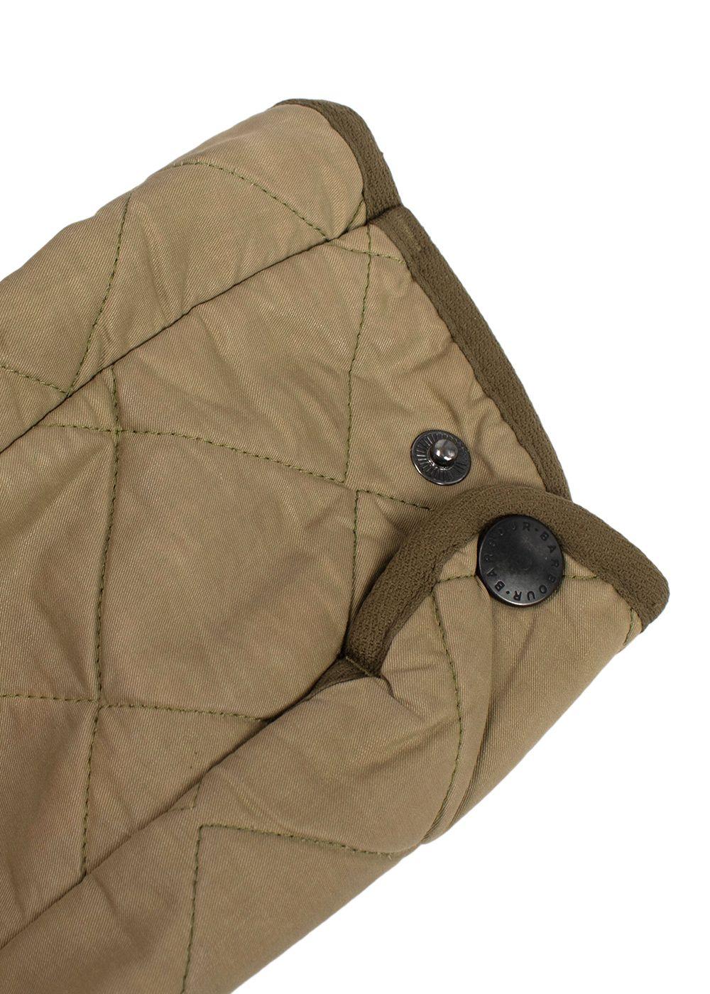 Barbour Khaki Quilted Jacket