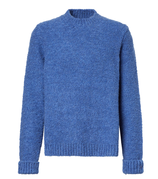 God's True Cashmere Cloud Sweater With Lapis Lazuli