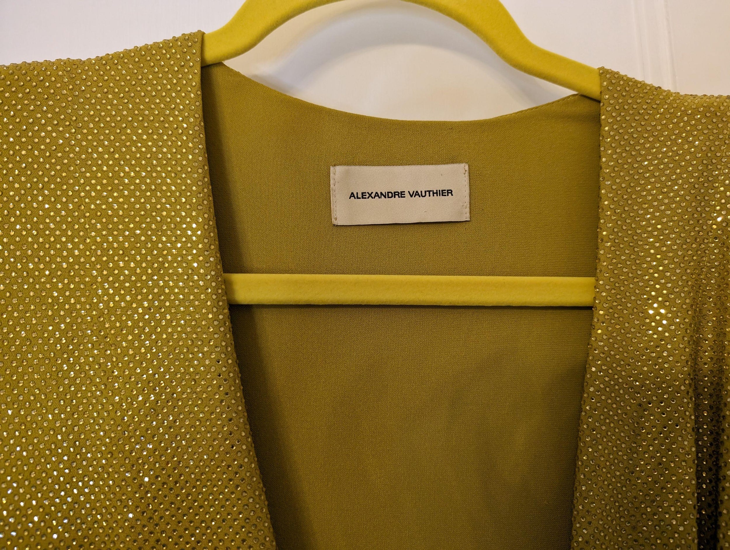 Alexandre Vauthier Crystal Embellished Gown