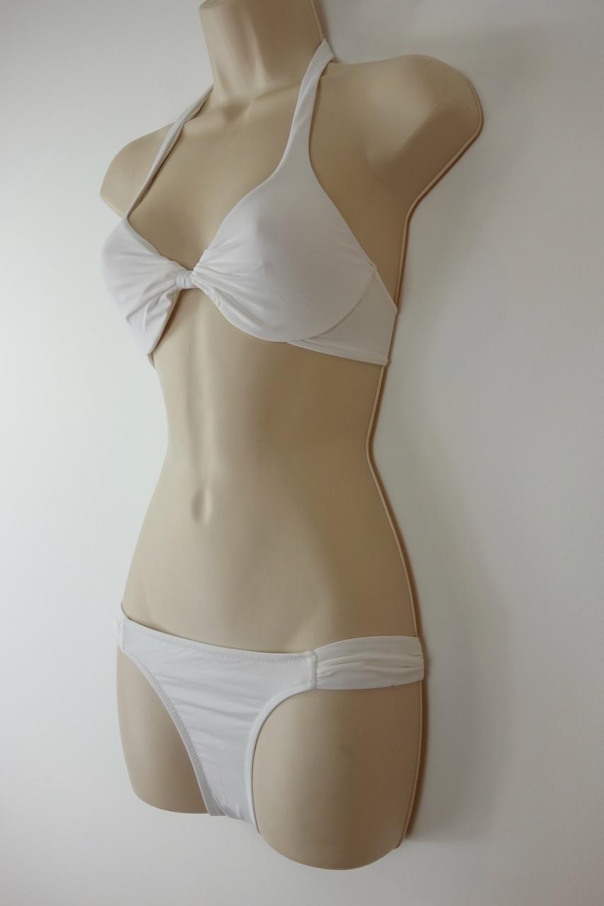 Melissa Odabash White Underwired Bikini Set