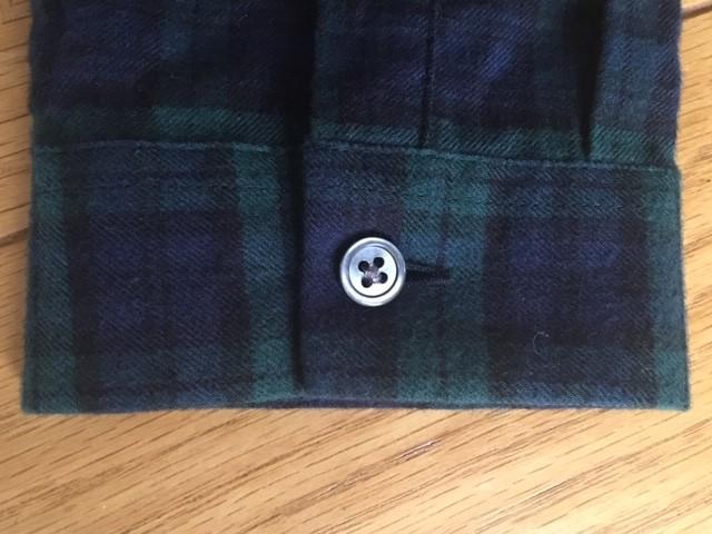 Pretty Green Men's Plaid Studded Collar Shirt