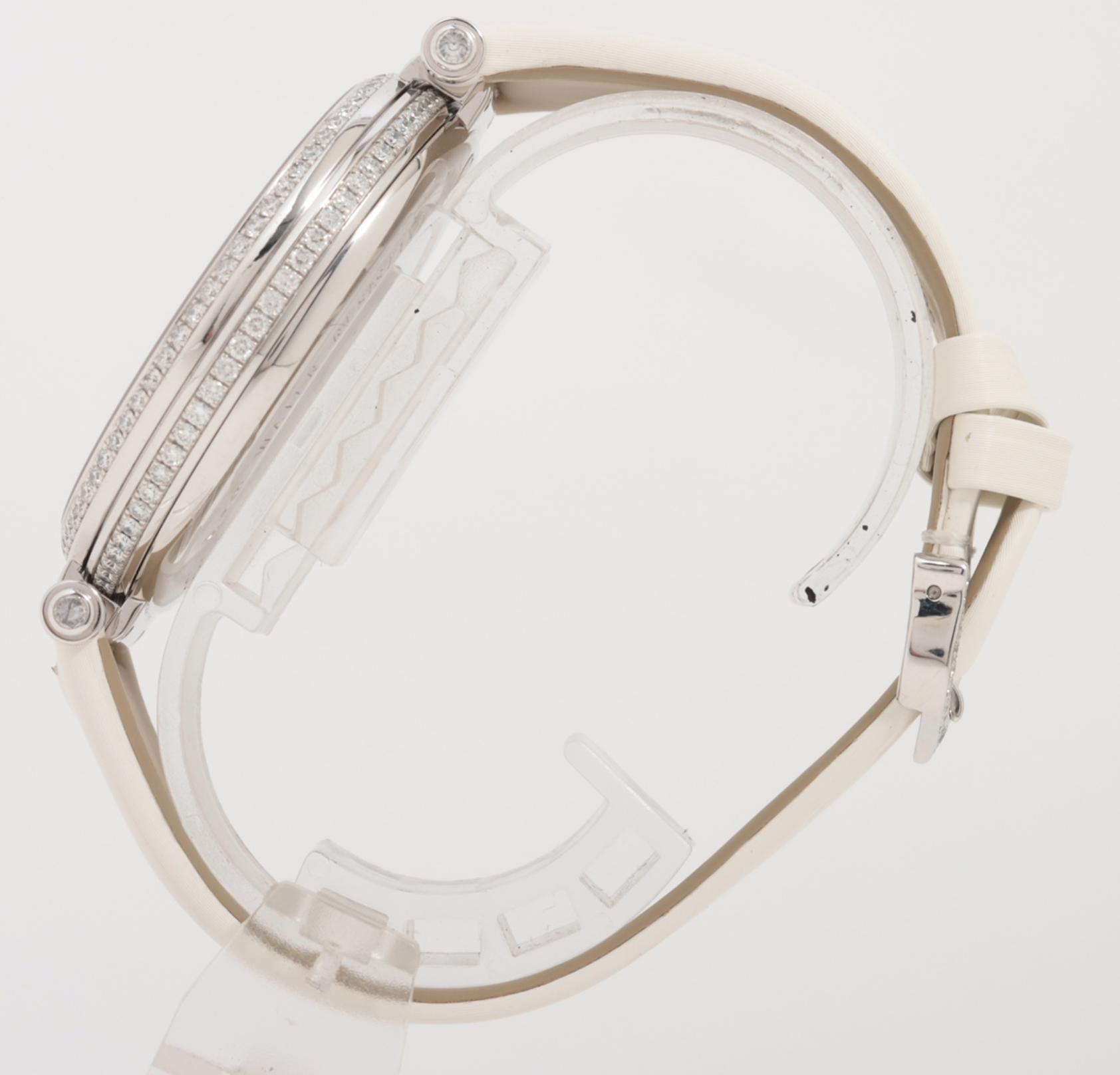 Cartier Diamond Set Libre Tems Moderne de Watch 18kt White Gold