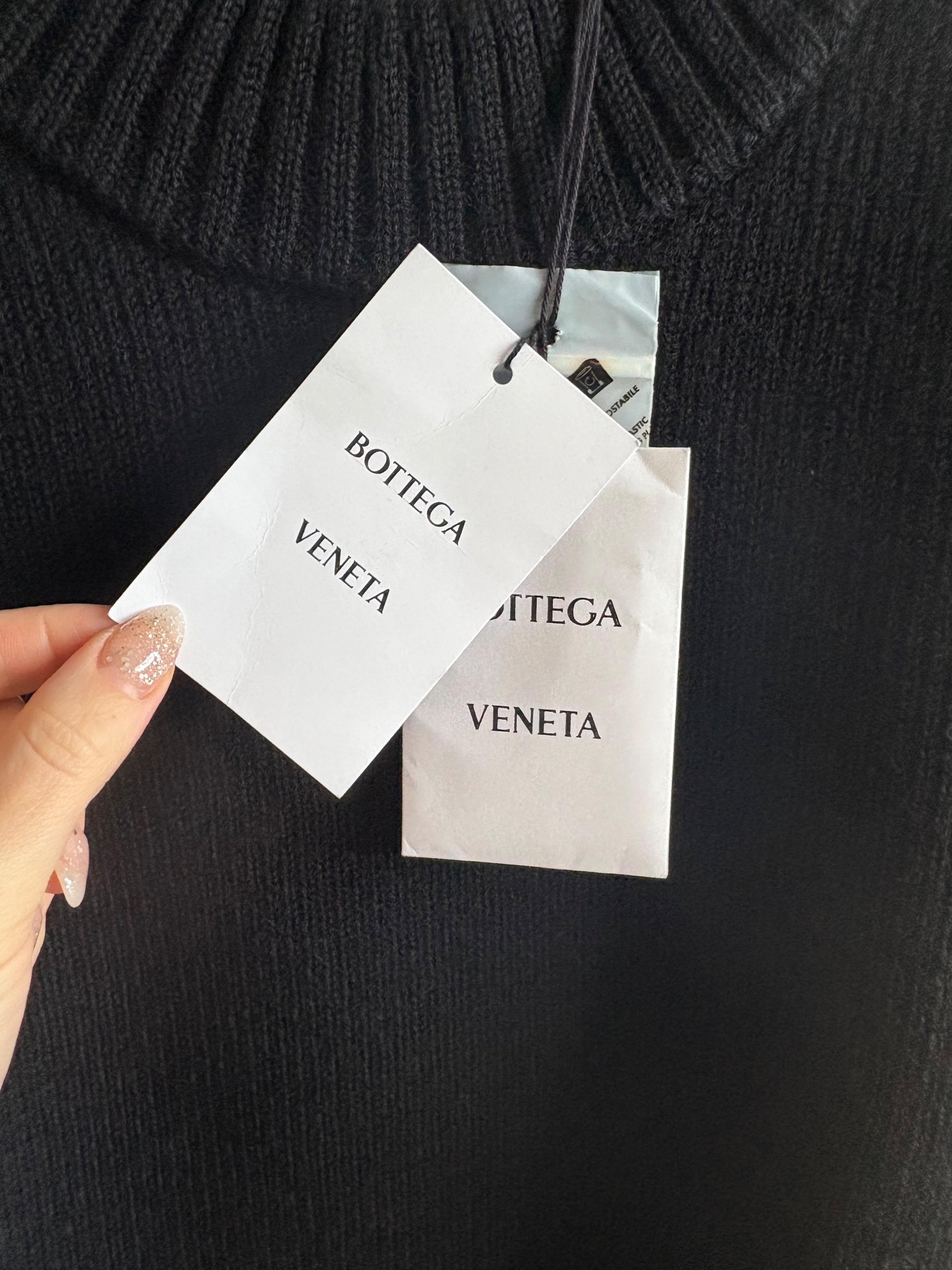 Bottega Veneta Black Knit Jumper