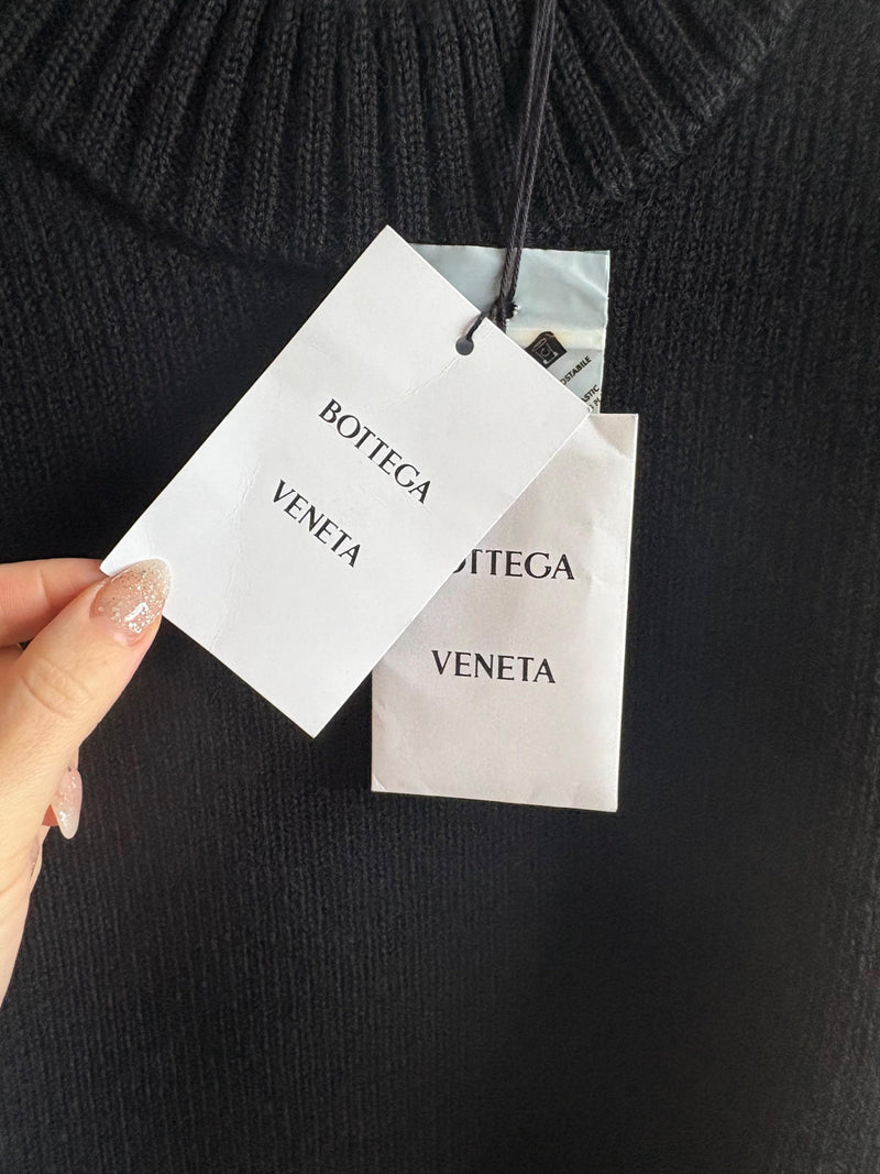 Bottega Veneta Black Knit Jumper
