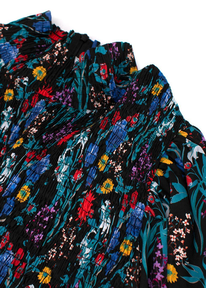 Borgo De Nor Catri Shirred Mini Dress