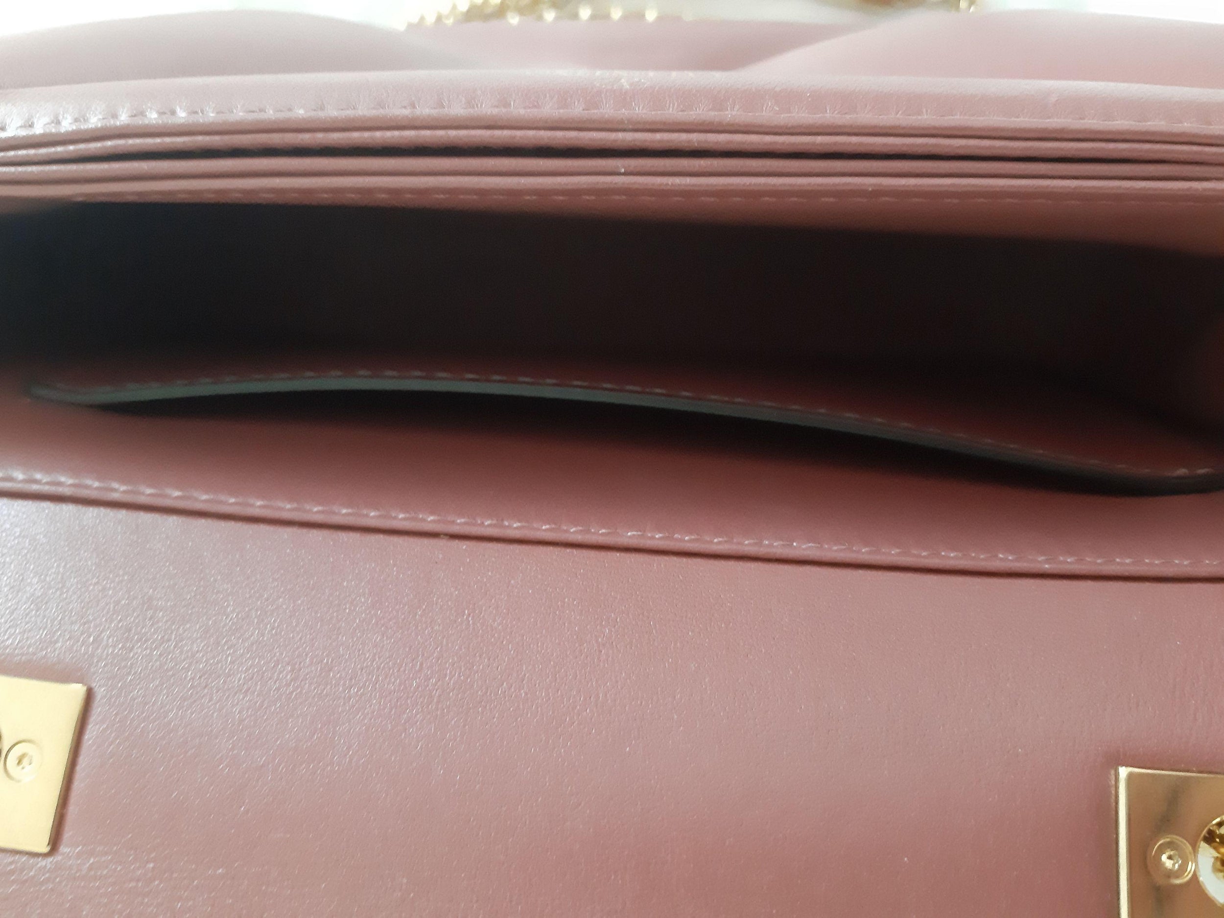 Valentino Rust One Stud Shoulder Bag