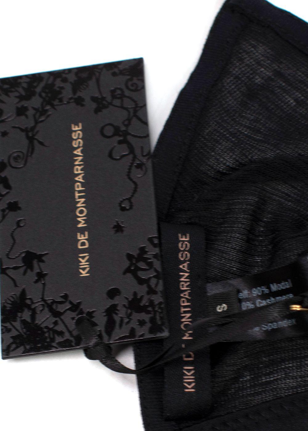 Kiki De Montparnasse Black Lingerie Set