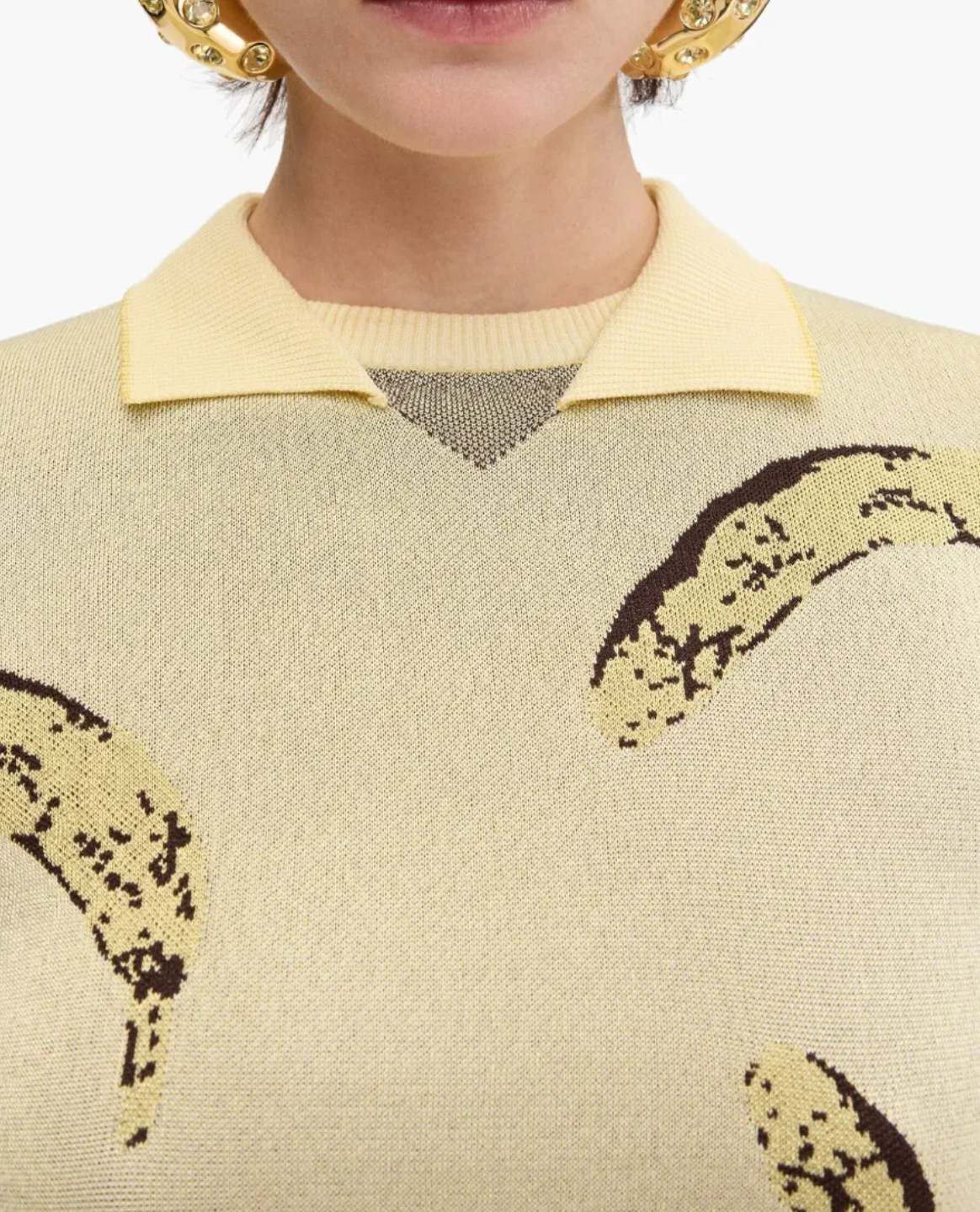 Jacquemus Intarsia-knit T-shirt