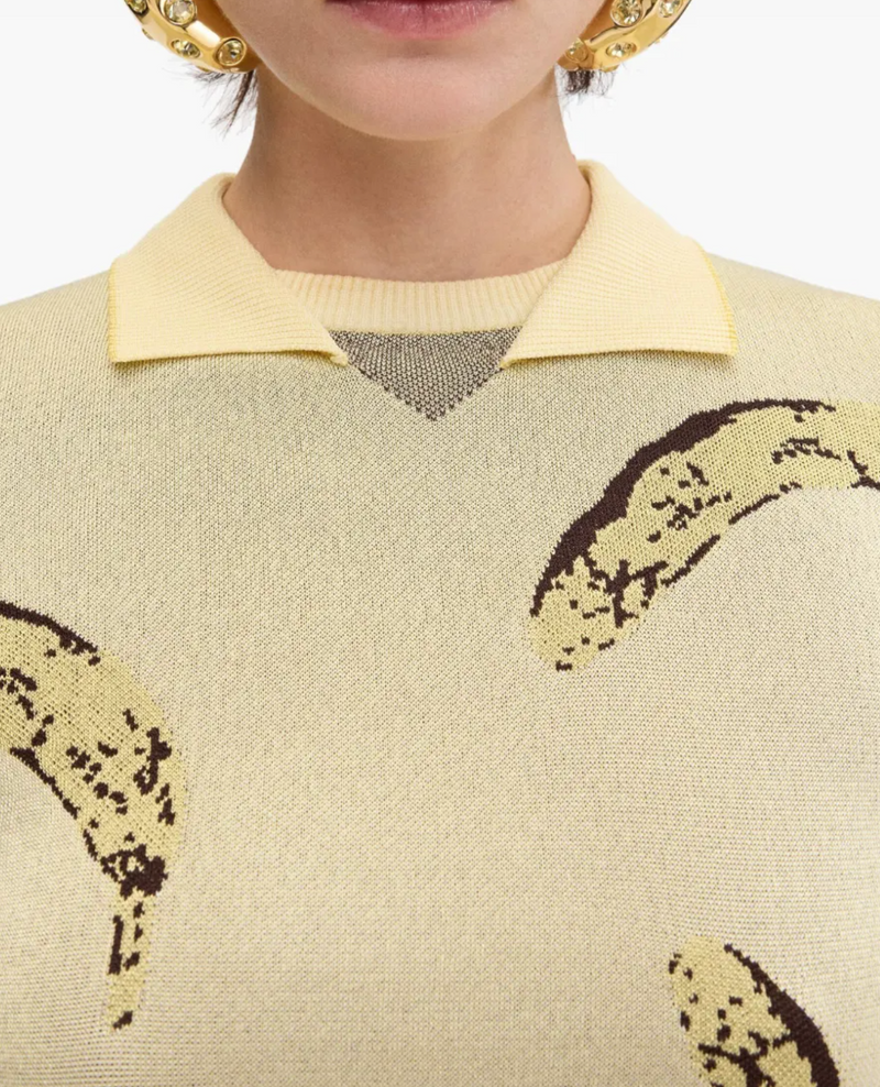 Jacquemus Intarsia-knit T-shirt