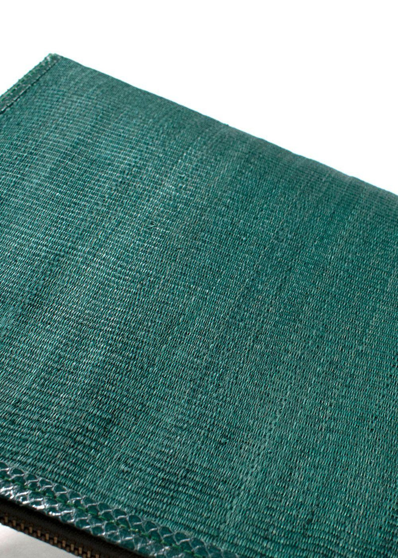 Ilha Green Letizia Aquamarine Pouch