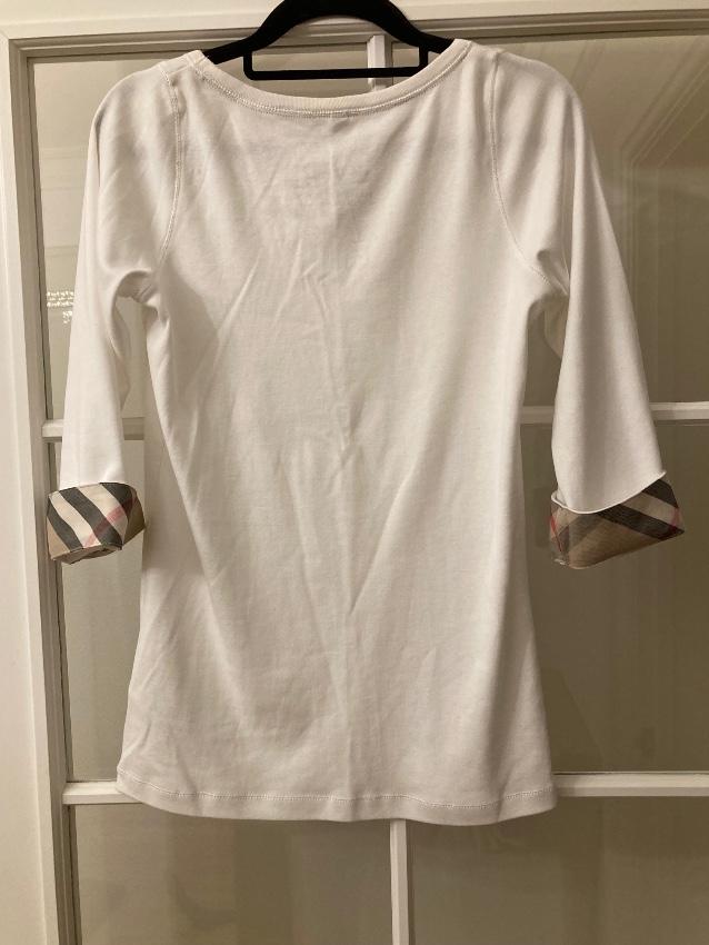 Burberry Nova Check Short Sleeve Top