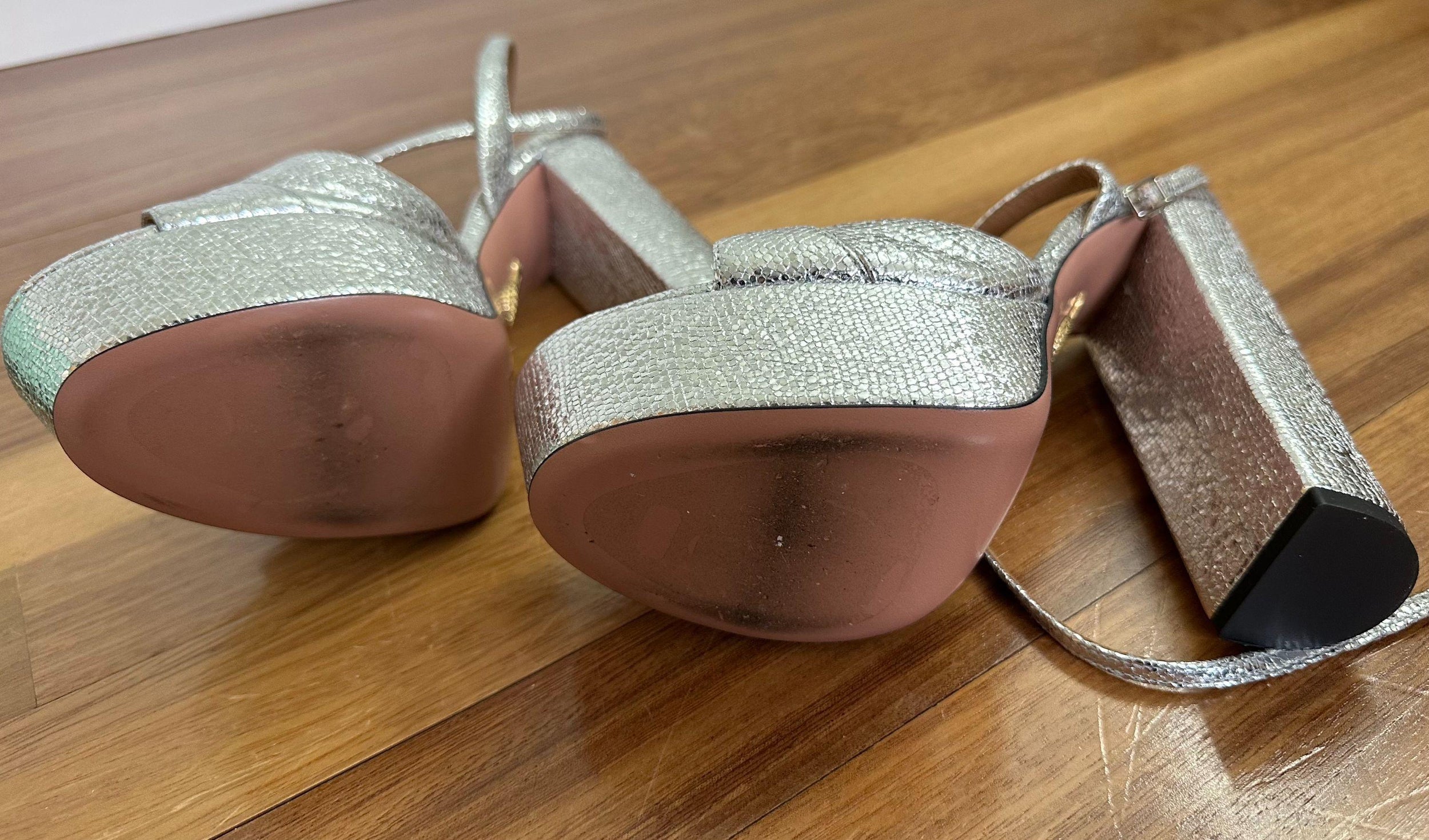 Silver Sinner 140 Sandals
