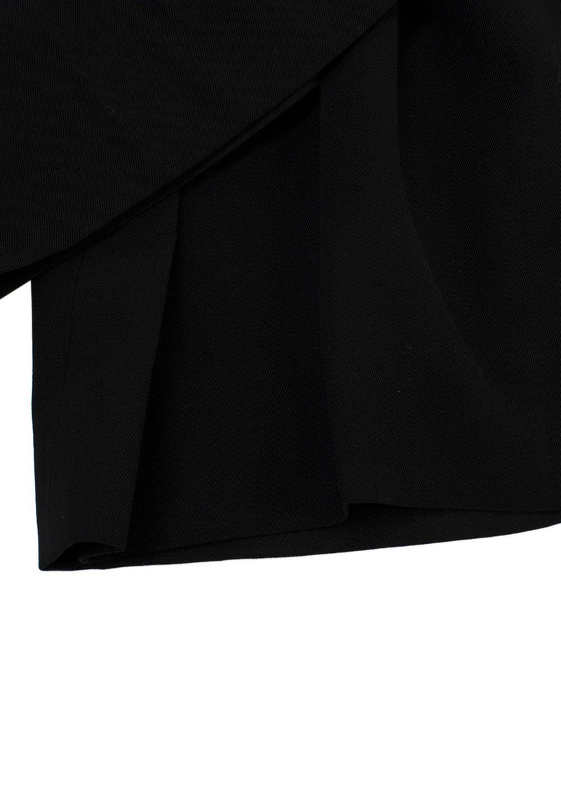 Petar Petrov Black Classic Wide Leg Trousers