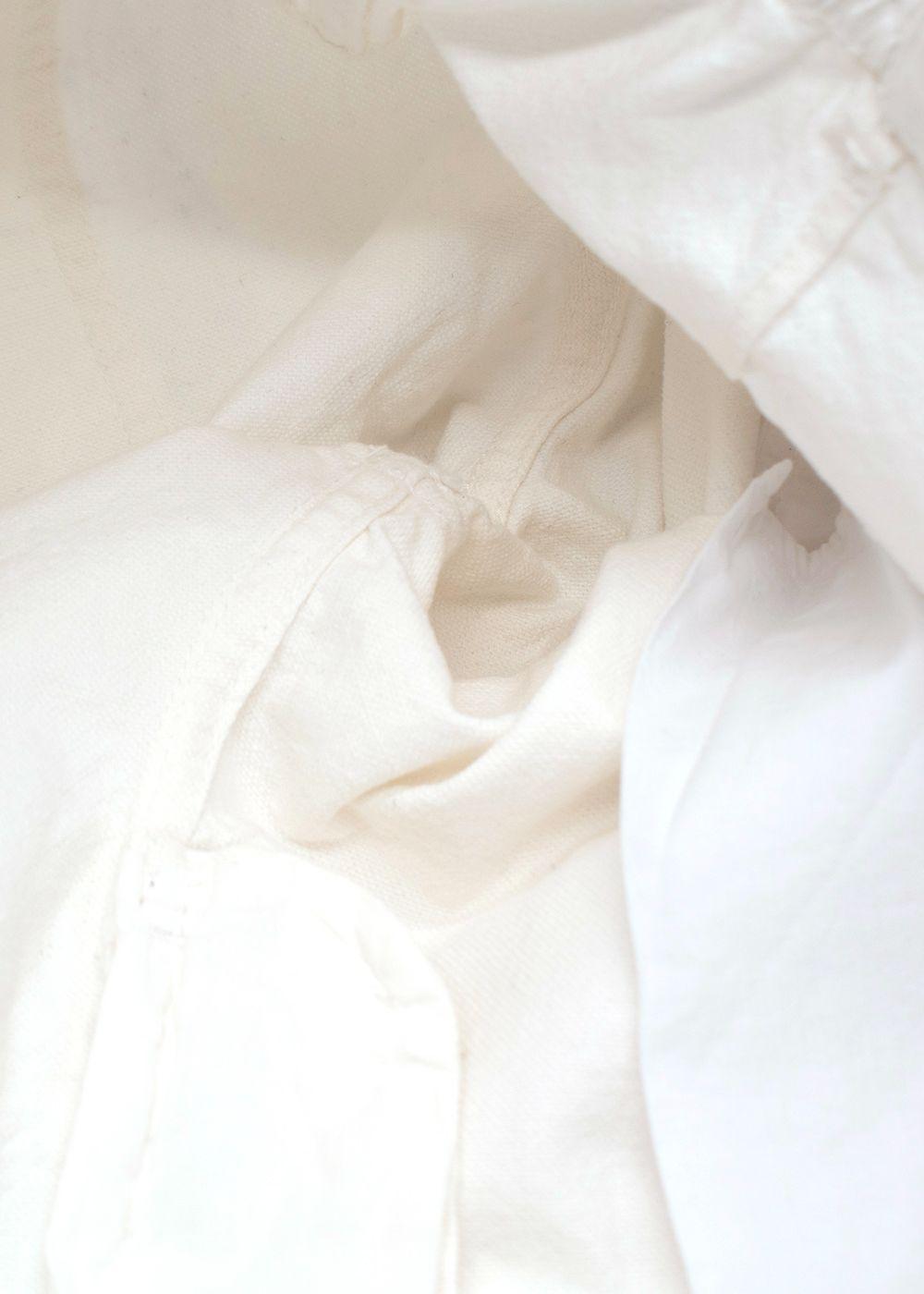 Haider Ackermann White Slim-Fit Distressed Denim Jeans