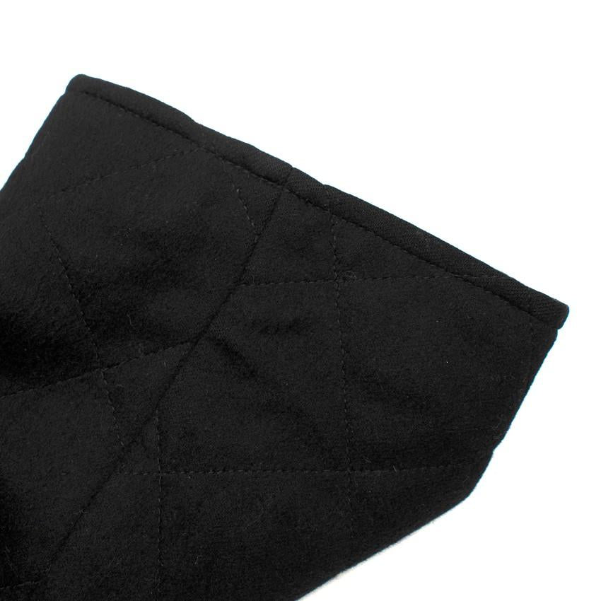 Agnona Black Cashmere Coat