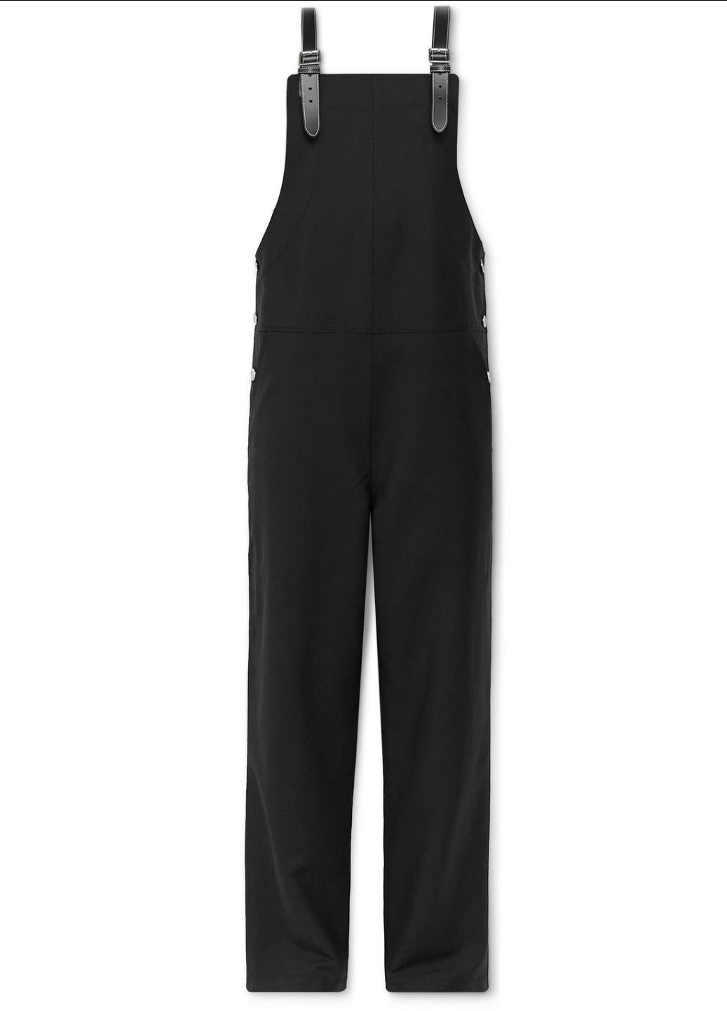 Burberry Black Mohair Blend Jumpsuit