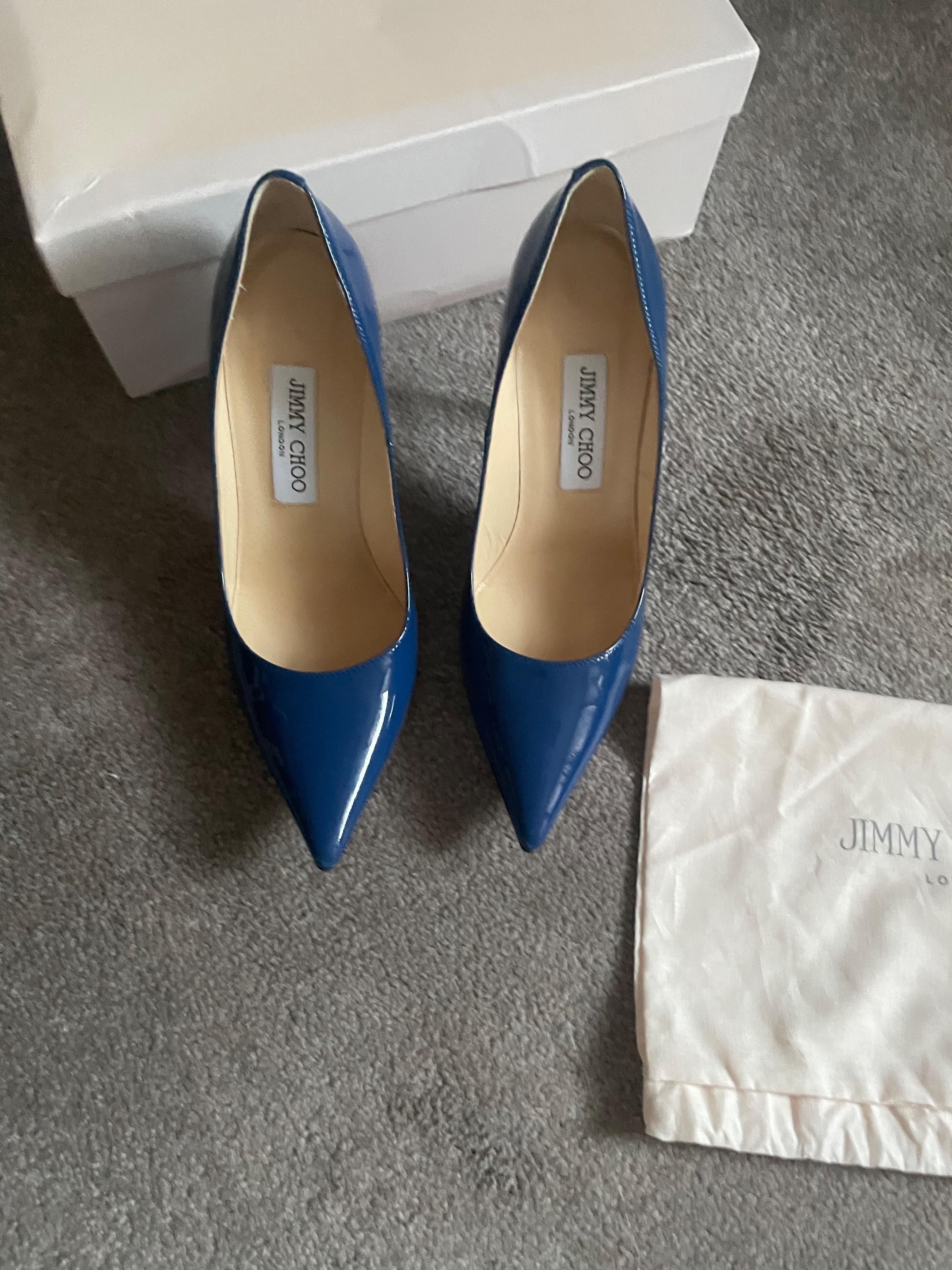 Jimmy Choo Patent Leather Court Heels
