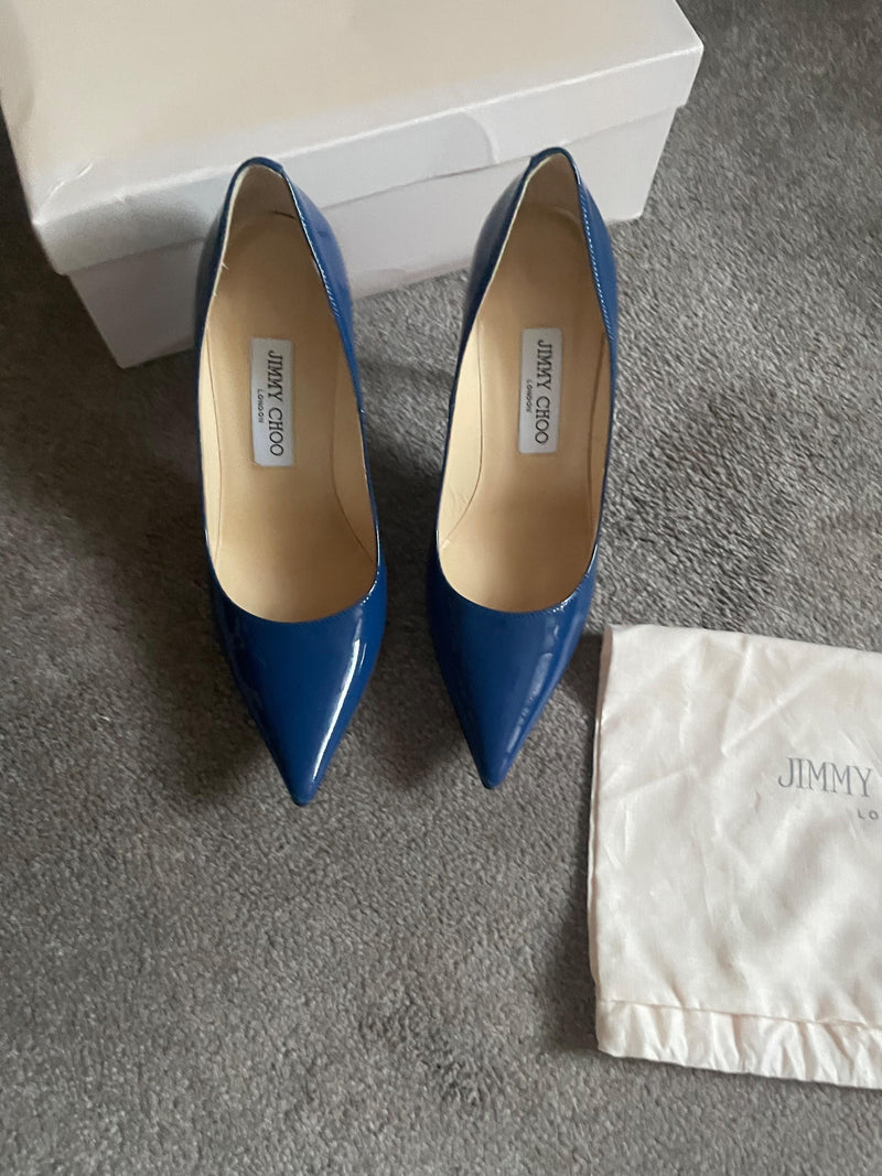Jimmy Choo Patent Leather Court Heels