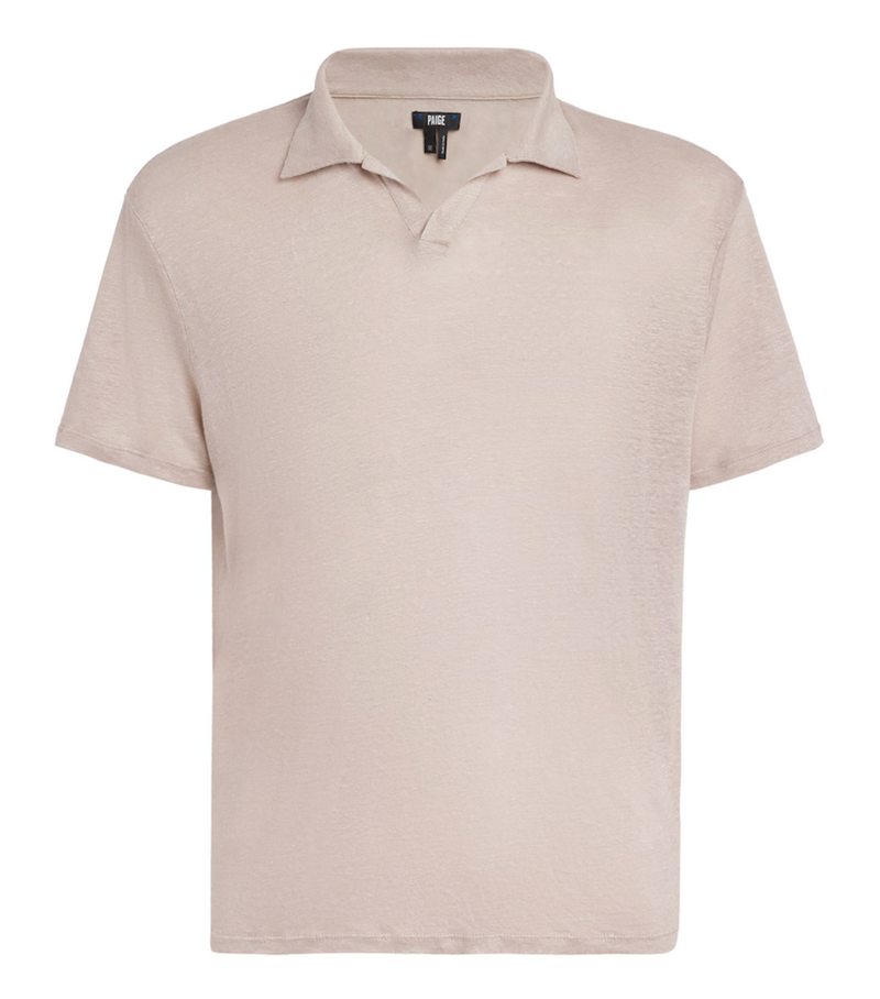 Paige Linen Shelton Polo Shirt