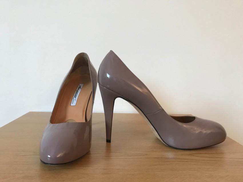 Brian Atwood patent leather pumps