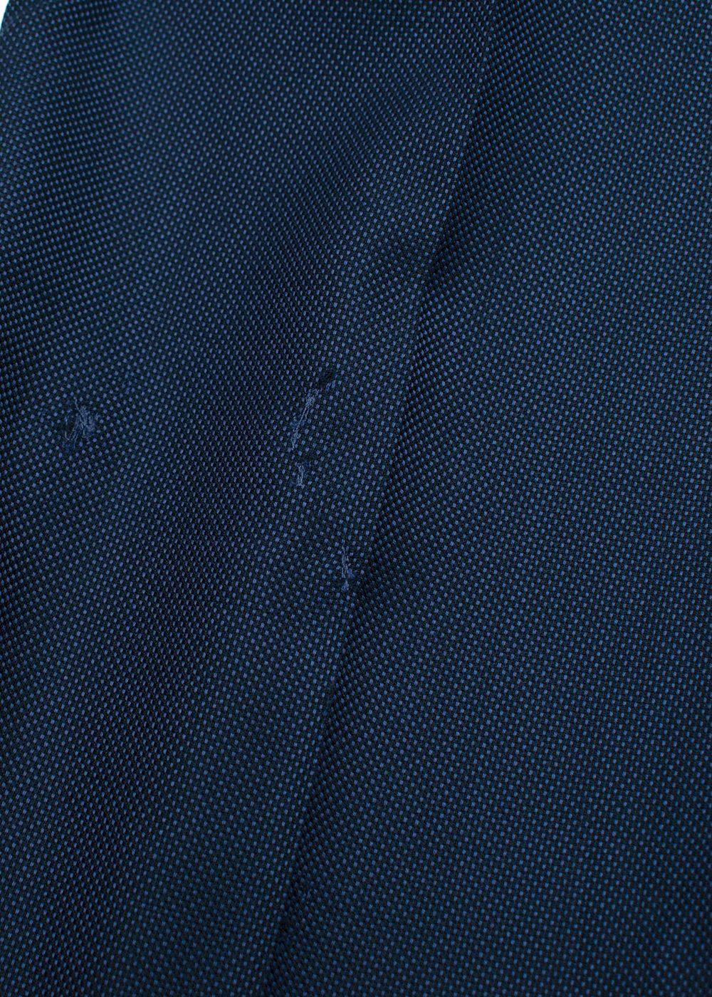 Stella McCartney Navy Speckled Wool Suit Trousers