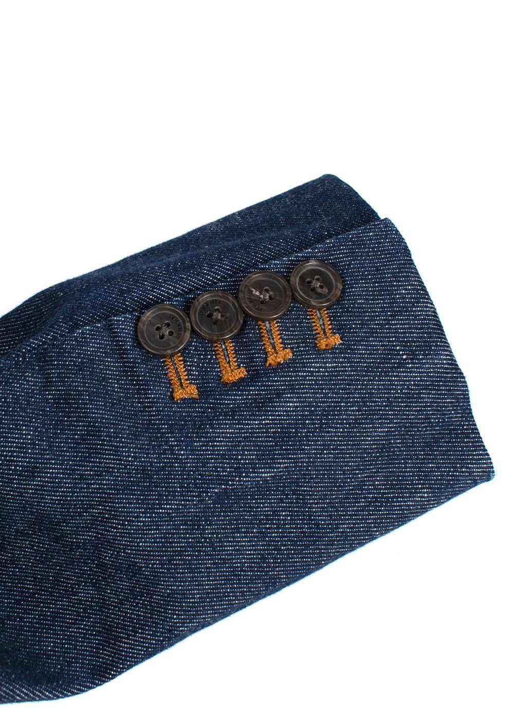 Johnathan Simkhai Blue Denim Jasper Blazer
