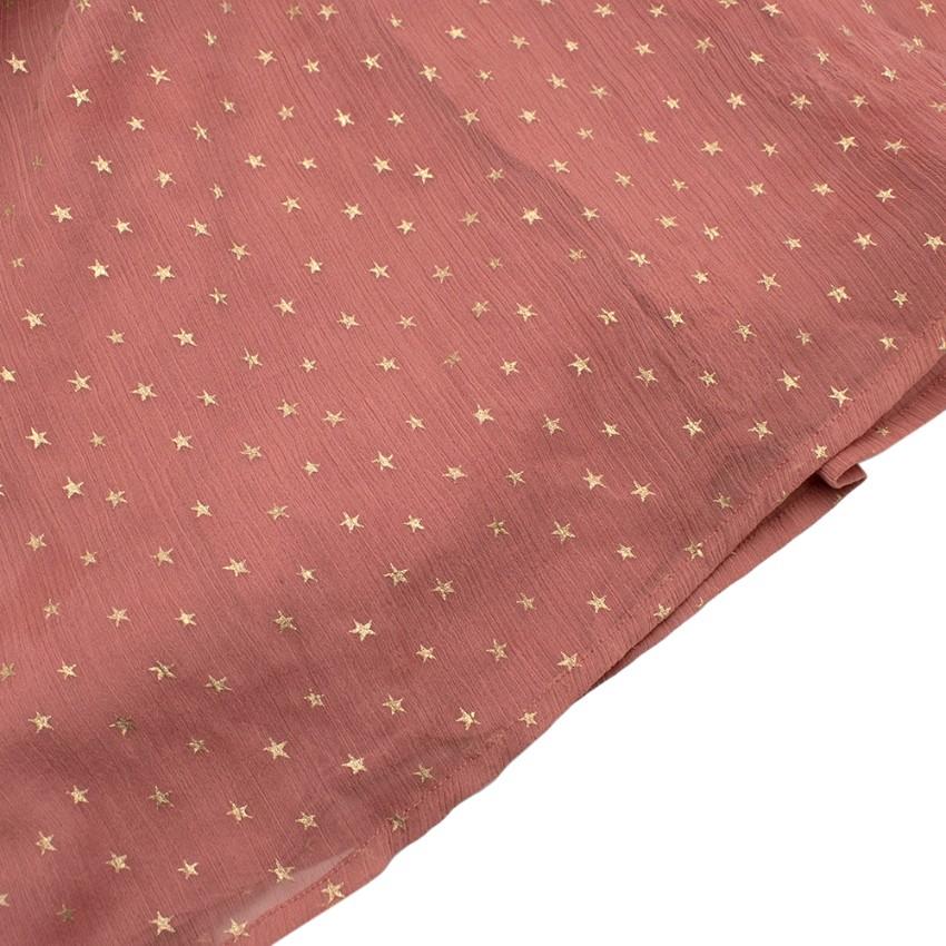 Wild & Gorgeous Pink Star Print Dress