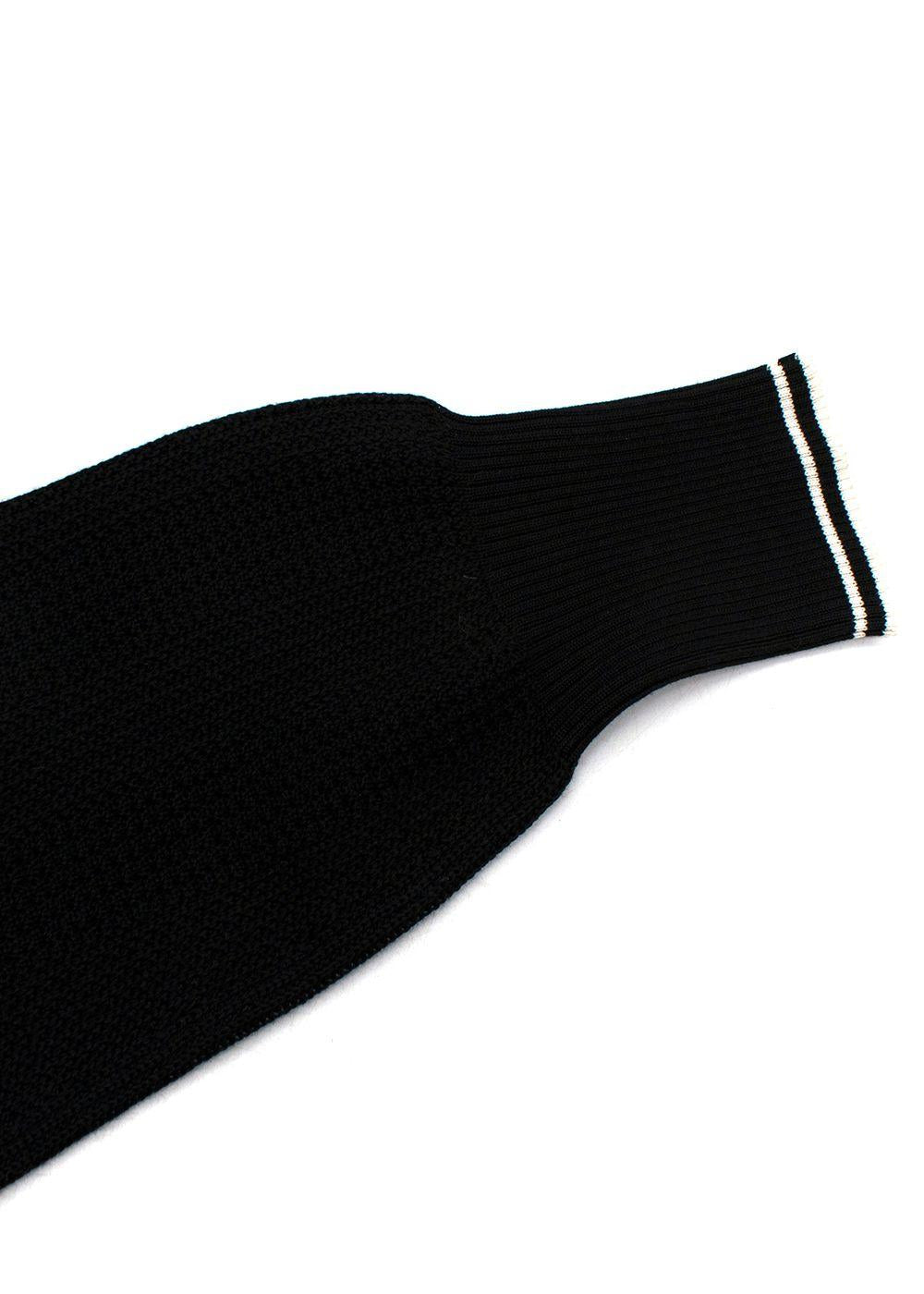 Tom Ford Black Silk & Cotton Knitted Jumper