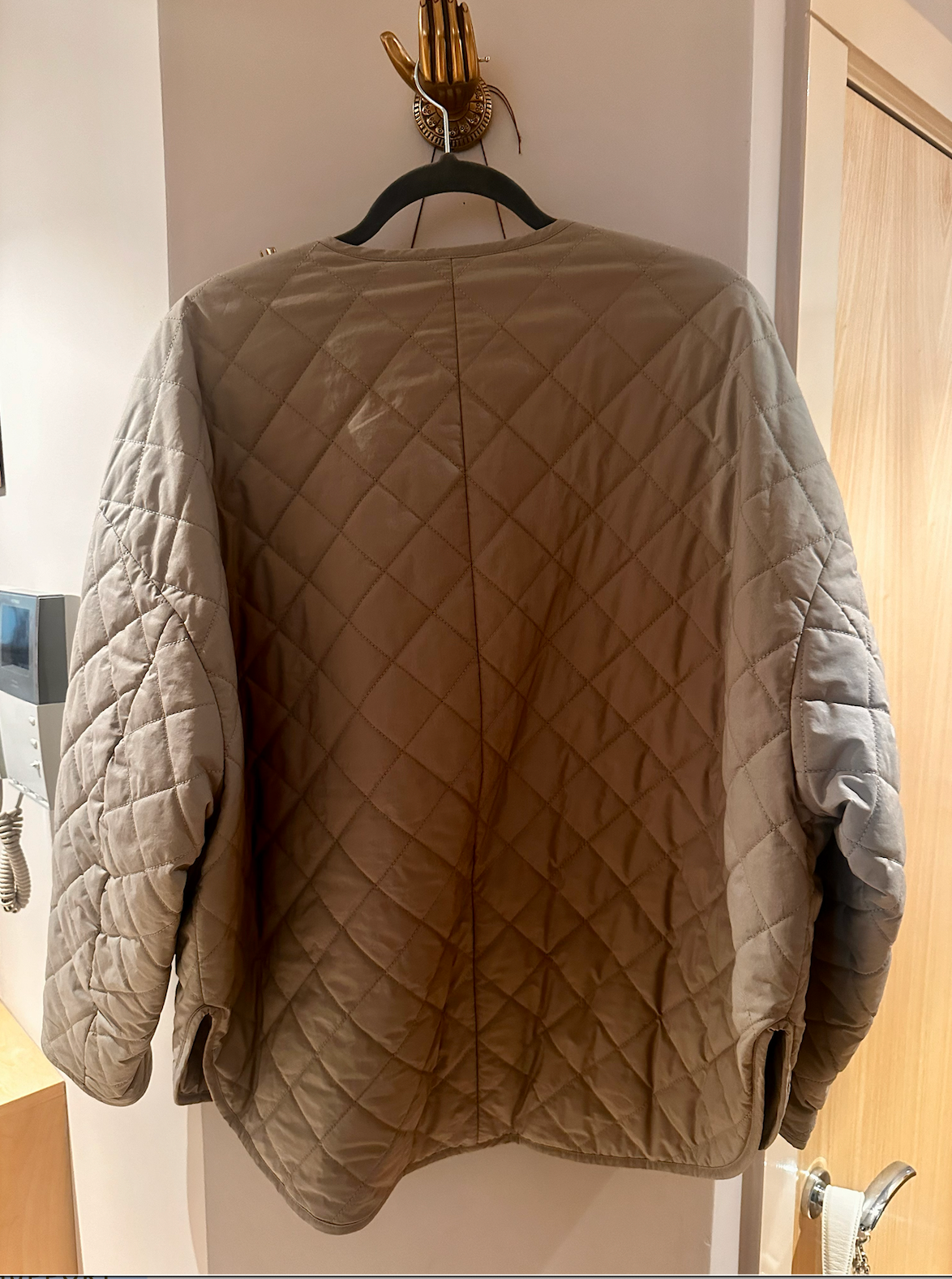 Toteme Sand Quilted Jacket