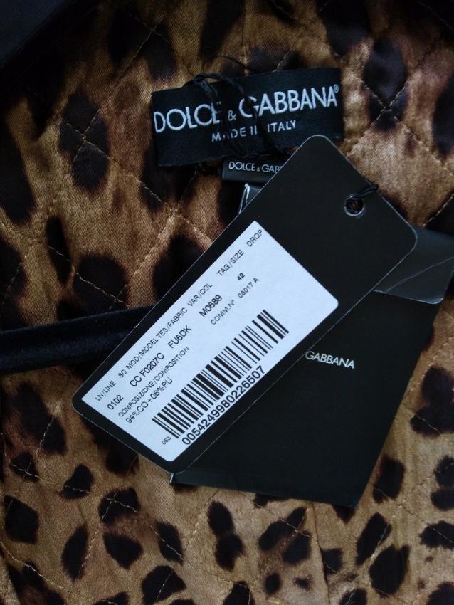 Dolce and Gabbana belted trench coat