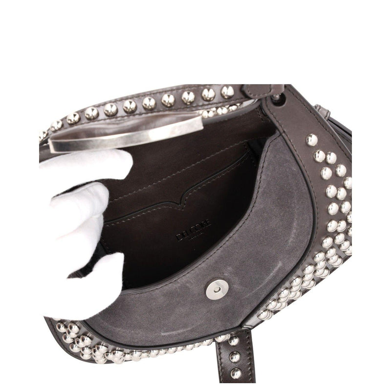 Del Core Studded Handbag Leather
