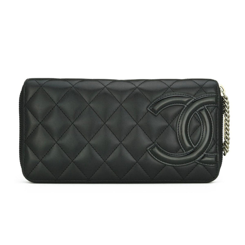 Chanel Cambon Zip-around Wallet