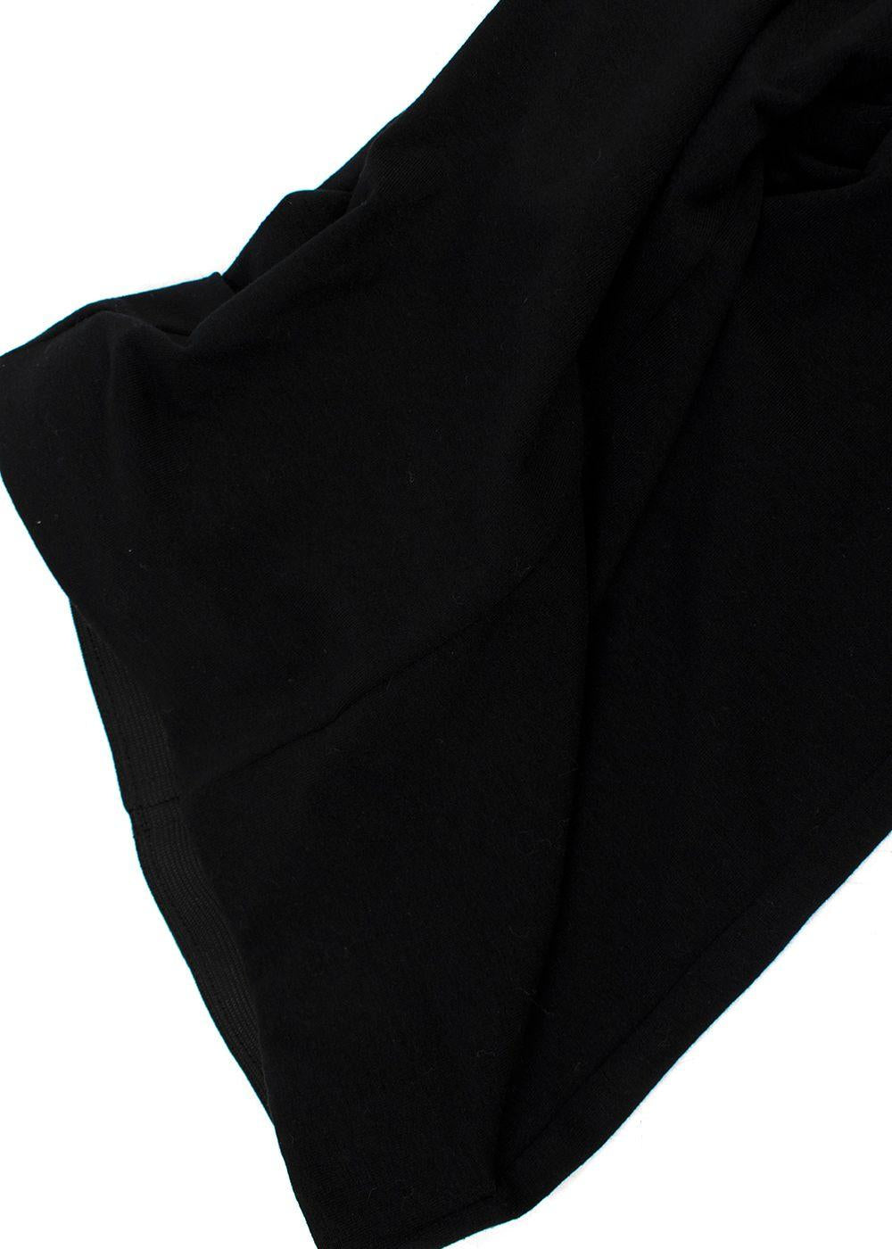 Raey Cotton Jersey Black Leggings