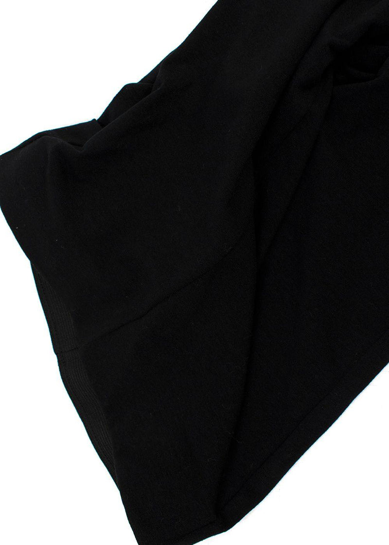 Raey Cotton Jersey Black Leggings