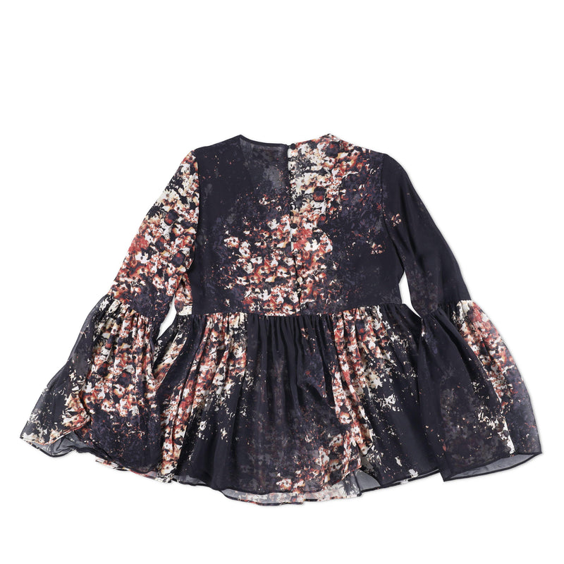 Intermix  Kenai Floral Babydoll Blouse