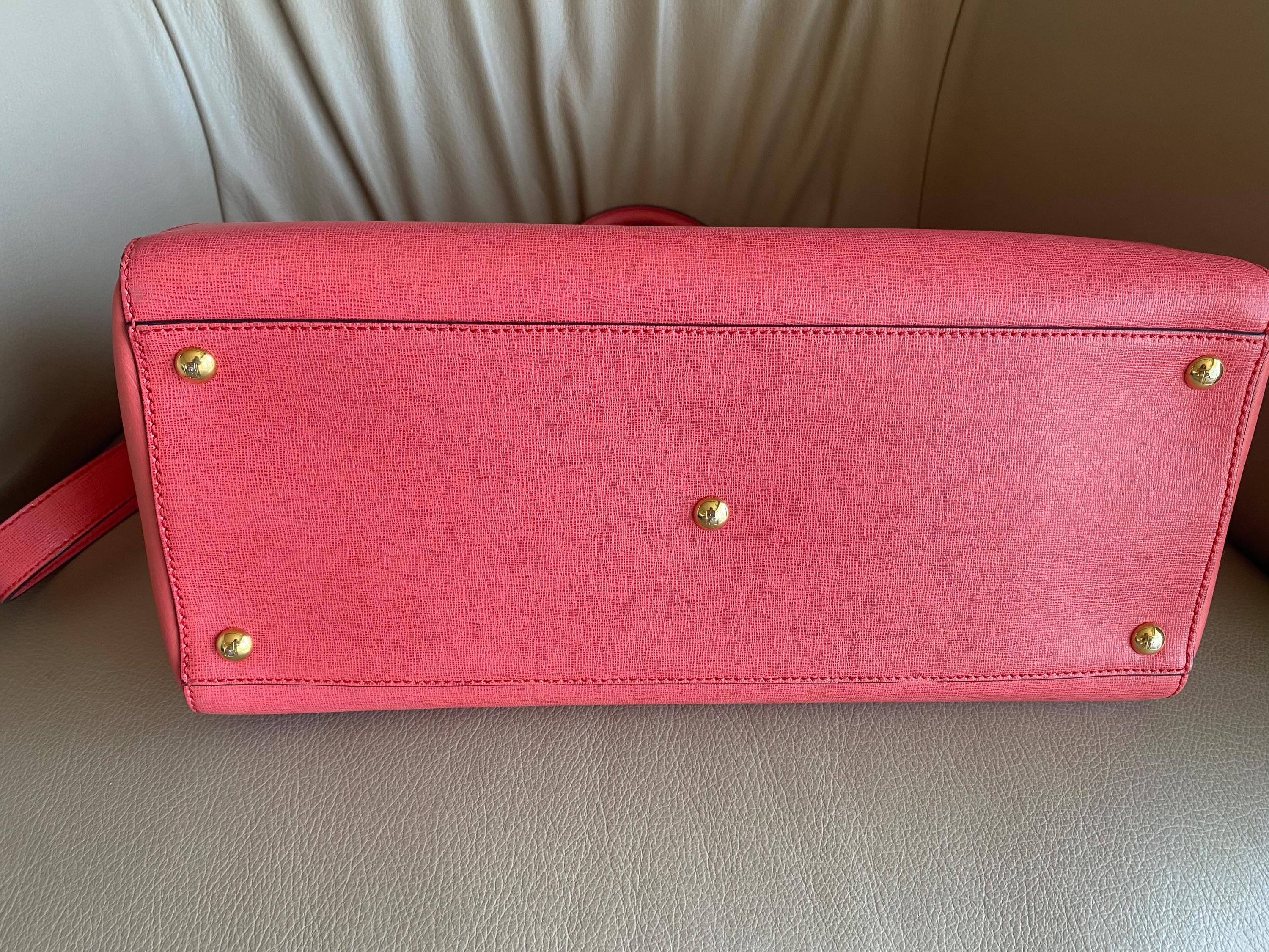 Rose Ecstasy Leather 2Jours Tote