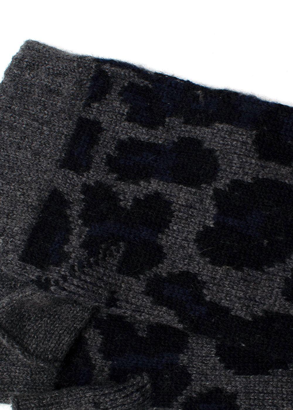 Bespoke Leopard Print Mittens